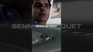 PIQUET VS SENNA MANDEI ELE TOMAR NO formula1 foryou senna piquet [upl. by Adabel353]