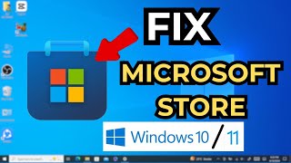 Microsoft Store Not Working I Found the EASY Fix in Windows 10 [upl. by Enialehs180]