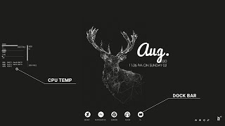 Customize Windows 10  Best Rainmeter Skins  ويندوز 10 [upl. by Ydnirb]