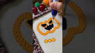 Let’s make punch needle with me art punchneedle satisfying [upl. by Anneg]