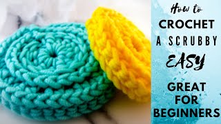 How to Crochet a Scrubby  Easy  For Beginners [upl. by Scarlet184]