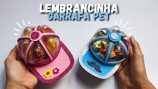 LINDA LEMBRANCINHA COM GARRAFA PET [upl. by Linus712]