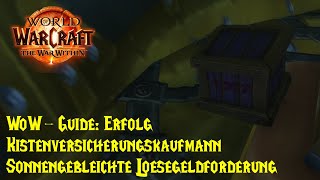 WoWGuide Erfolg Kistenversicherungskaufmann  Sonnengebleichte Lösegeldforderung [upl. by Neelram72]