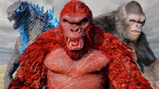 New Action King Kong Movies 2023  Kong 2 VS Godzilla  Jurassic World 4  Teddy Chase [upl. by Gunas]