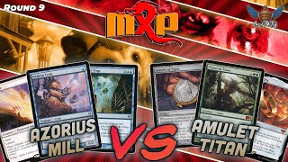 MTG Modern  Azorius Mill vs Amulet Titan  MXP San Francisco  Round 9 [upl. by Charteris757]