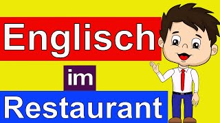 Englisch lernen für Anfänger  Englisch im Restaurant [upl. by Elocyn193]