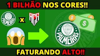 MUITO RICO PALMEIRAS FATURARÁ 1 BILHÃO EM RECEITAS E VERBA ALTA PARA CONTRATAÇÕES  11072024 [upl. by Gariepy]