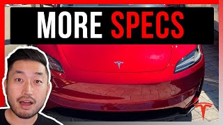 More Model 3 Ludicrous Specs Including Top Speed [upl. by Kaenel]