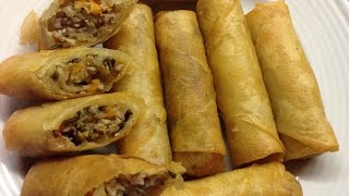 How to Make the Ultimate Crunchy Cambodian EggrollsCooking CambodianKhmer food with Elissa [upl. by Midas600]