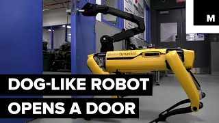 Boston Dynamics Robot Opens Doors [upl. by Alrac756]