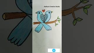 How to Draw 🐦 Birds easilydrawing artshortshttpsyoutubecomshortsPmBQ5YBGk58featureshare [upl. by Benni]