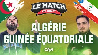 🔴 Algérie  Guinée Equatoriale  CAN 2021  Le Match en direct Football [upl. by Keane704]