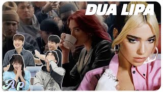 The current trendsetter✨ Reactions of mesmerized Koreans watching Dua Lipas dazzling MV ｜asopo [upl. by Ettenahs]