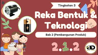 RBT TINGKATAN 3 BAB 212 MENGENALPASTI ASAS TEKNOLOGI YANG SESUAI DGN KEHENDAK REKA BENTUK PRODUK [upl. by Donetta]