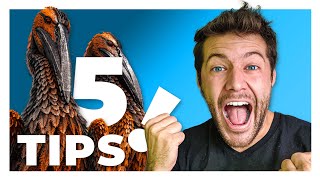 👉5 cosas que NO😱 SABIAS del ICHTHYORNIS🦢 en ARK🦖  🤔CuriosidARKs🦕 033  Para EMPEZAR [upl. by Polish]