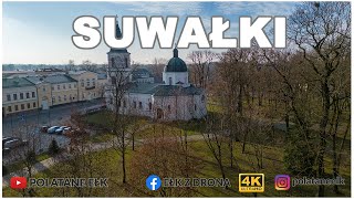 Suwałki z drona [upl. by Wyatan]