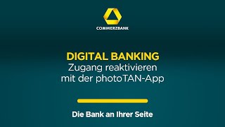 Digital Banking Zugang einfach und schnell mithilfe der photoTAN App entsperren [upl. by Tdnarb]