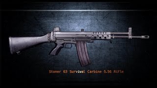 Stoner 63 Survival Carbine  Gun Talk with Jerry Tarble [upl. by Owiat]