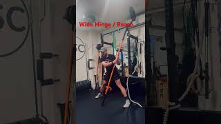 Wide Hinge  Reach fitness motivation golfexercise golffit [upl. by Wenz]