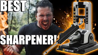 The Best Knife sharpener Worksharp Professional precion adjust Youre Welcome [upl. by Tempa77]