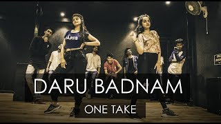 DARU BADNAAM  One Take  Tejas Dhoke Choreography  DanceFit Live [upl. by Annaor]