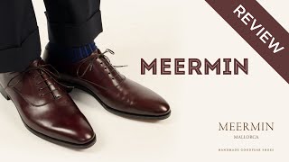 Meermin Mens Dress Shoe Review Linea Maestro Oxfords amp 11414 Suede Loafers [upl. by Yednarb158]