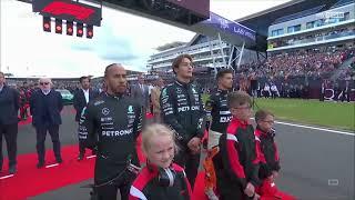 THE NATIONAL ANTHEM OF UNITED KINGDOM  FORMULA 1 2024 BRITISH GRAND PRIX [upl. by Isawk]