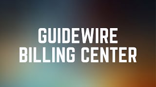 Guidewire Billing Center Training  Plans amp Entities in Billing Center Tutorial  Guidewire Training [upl. by Leirum235]