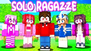 HO DOMINATO il SERVER di SOLE RAGAZZE su MINECRAFT [upl. by Etnahs]