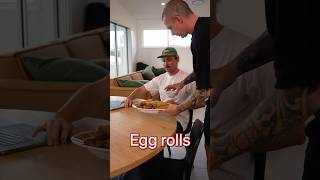 Egg rolls Ps I love Mitch really [upl. by Nevetse]