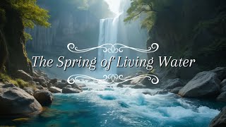 The Spring of Living Water Soothing Harp Music with Bible Verses [upl. by Enileuqaj]