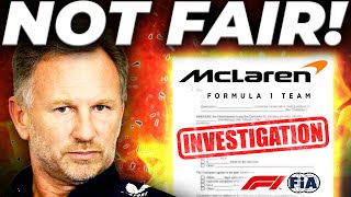 Red Bull ACCUSES McLaren And Calls FIA For INVESTIGATIONS Before LAS VEGAS GP [upl. by Quenby]