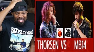 THORSEN vs MB14 LOOPSTATION 2016 Battle  REACTION [upl. by Oirobil290]