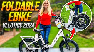 2024s Ultimate Folding Ebike Velotric Fold 1 E Bike  All Terrain Foldable Ebike Review [upl. by Aelc316]