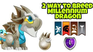 2 EASIEST WAY TO GET MILLENNIUM DRAGON IN DRAGON CITY [upl. by Hanni]