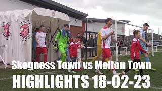 HIGHLIGHTS  Skegness Town vs Melton Town League [upl. by Stag123]