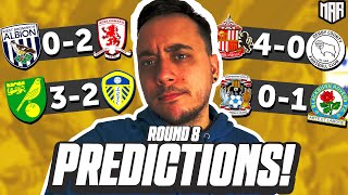 SOME POTENTIALLY HUGE UPSETS  Championship Predictions  Round 8 [upl. by Millhon]