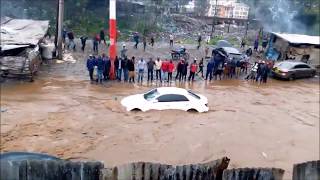 Cars SWEPT AWAY by floods on Kirinyaga Road NairobiRains [upl. by Aryan]