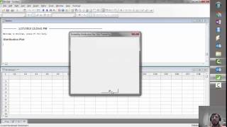 The Normal Distribution in Minitab [upl. by Shurlocke747]