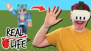 This is WEIRD  Minecraft Real Life SMP [upl. by Neibaf]