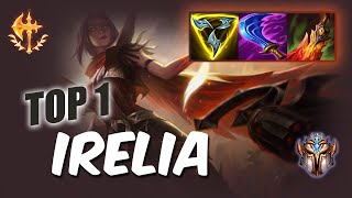 Wild Rift IRELIA TOP 1  S11 Challenger ranked game  build [upl. by Ihcalam]