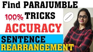 Best Tricks to Solve Para Jumbled Sentence  Sentence Rearrangement Tricks  by Priyanka Mam [upl. by Oiralednac813]