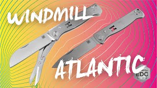 Real Steel Heinnie Windmill and Atlantic knives [upl. by Lawry]