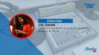 ENTREVISTA A ZOE ZANONE  EL DIARIO CON VOZ [upl. by Ainnos]