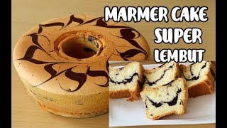 Marmer cake super lembut [upl. by Vokaay]