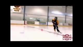 Ringette Ontario Skills Matrix Drills Video 3 Protecting the Ring [upl. by Rehpoitsirhc]