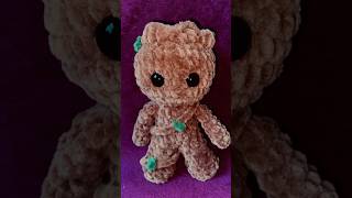 I am Groot crochet amigurumi amigurumicrochet amigurumipattern marvel fyp [upl. by Calondra]