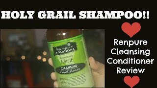 Renpure Cleansing Conditioner Review [upl. by Haididej]