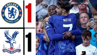 Crystal Palace vs Chelsea  HIGHLIGHTS  Premier League 2425  Nicolas Jackson Goal [upl. by Akinam175]