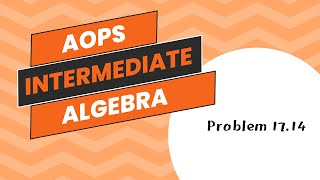 AOPS Intermediate Algebra Problem17 14Infinity Sum 한글 해설 [upl. by Nabal]